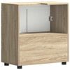 vidaXL Bathroom Cabinet Set TULUM Sonoma Oak 23.62 x 13.39 x 24.80 in