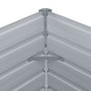 vidaXL Raised Garden Bed Green Galvanized steel 63.0 x 31.5 x 17.7 in