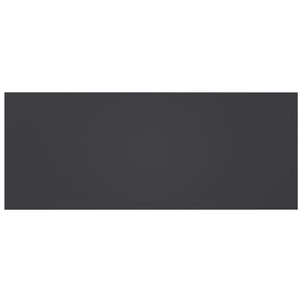 vidaXL Shelf Set of 4 Grey Engineered wood 39.4 x 15.7 in Simple