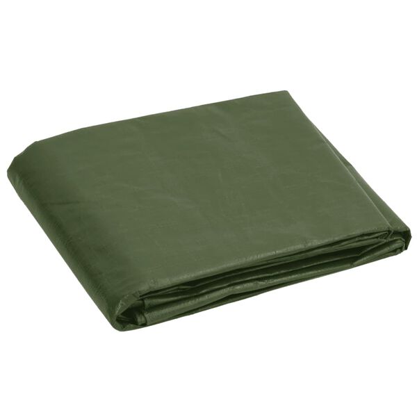 vidaXL Tarpaulin 0.6 oz/ft&sup2; 9.8'x16.4' Green HDPE