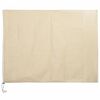 vidaXL Plant Fleece Cover Set of 2 Beige