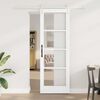 vidaXL Sliding Door ORKDAL White 28.94 x 83.07 in