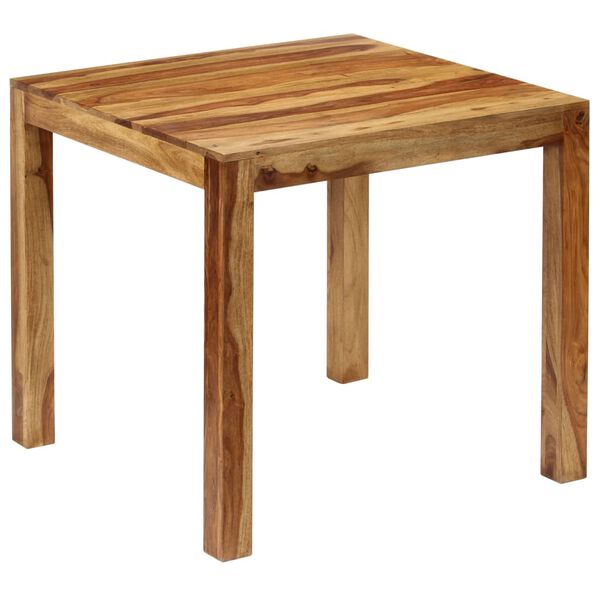 vidaXL Dining Table Natural Wood Solid Acacia Wood Medium Durable