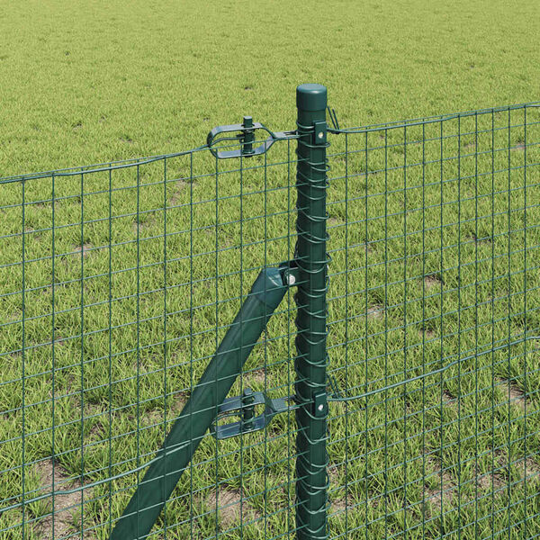 vidaXL Fence Post Green 164.04 x 1.64 ft (0.98 x 0.98 in mesh)
