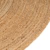 vidaXL Area Rug Natural Jute Tone 100% Jute Large Durable Area Rug