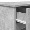 vidaXL Desk with Drawer Concrete grey 140 x 49 x 76 cm Engineered wood