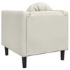 vidaXL Sofa Chair with Cushion Cream Velvet