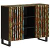 vidaXL Sideboard Reclaimed acacia wood Solid acacia wood, steel Medium