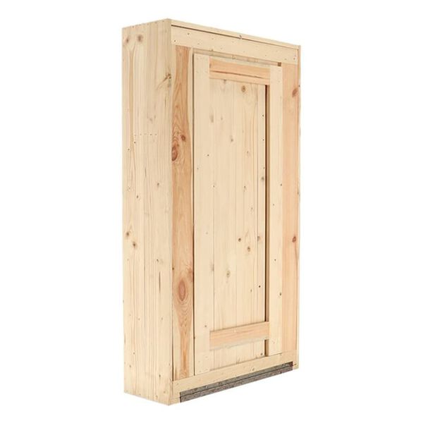 Esschert Design Outdoor Table Natural Wood Spruce Wood Large Foldable