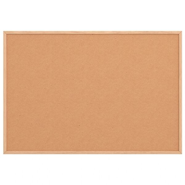 vidaXL Cork Board with Solid Pine Wood Frame 31.5x21.7"