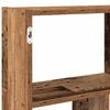 vidaXL Wall Cube Shelf Old Wood Engineered Wood Large Wall Cube Shelf