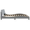 vidaXL Bed Frame Light Grey