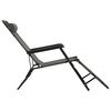 vidaXL Sunlounger Set of 2 Grey