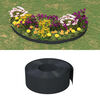 vidaXL Garden Edgings 5 pcs Black 32.8' 7.9" Polyethylene