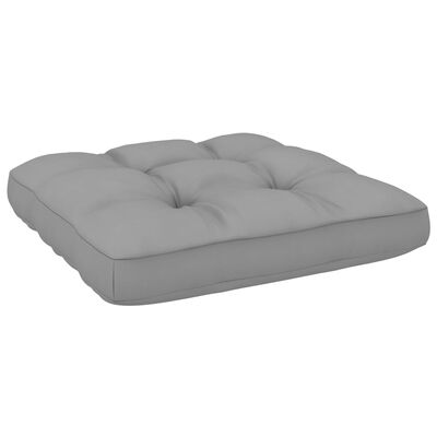 vidaXL Pallet Sofa Cushions 2 pcs Gray