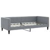 vidaXL Daybed With Trundle Light gray