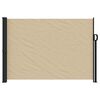 vidaXL Retractable Side Awning Beige