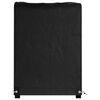 vidaXL Garden Furniture Cover Black Polyethylene 67.0 x 37.0 x 27.6 in