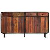 vidaXL Sideboard Solid Reclaimed Wood 55.1"x13.8"x29.9"