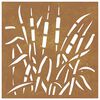 vidaXL Garden Wall Decoration Rusty Corten steel Medium