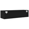 vidaXL TV Cabinet Black Oak Engineered Wood Standard TV Cabinet
