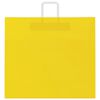 vidaXL Paper Bags 250 pcs with Handles Yellow 54x15x49 cm
