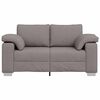 vidaXL Sofa Taupe 62.99 x 30.31 x 32.28 in Fabric