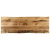 vidaXL Table Top Natural Solid Mango Wood 47.2 x 15.7 in Wood Grain