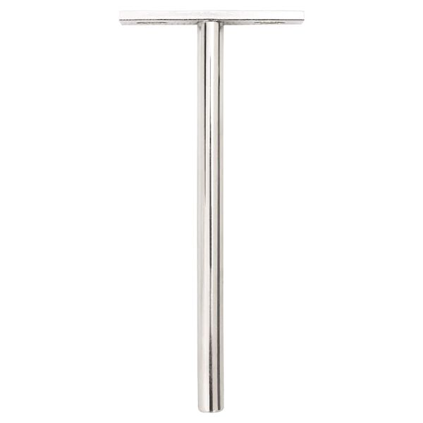 vidaXL Floating Shelf Brackets 12pcs Invisible &Oslash;0.39x5.91" Carbon Steel