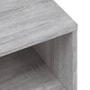 vidaXL TV Cabinet Grey Sonoma Engineered Wood Medium Modern TV Cabinet