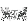 vidaXL Garden Dining Set Anthracite