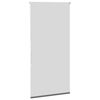 vidaXL Roller Blind Grey 100% Polyester 33.5x51.2 in Height-Adjustable