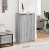 vidaXL Shoe Cabinet Grey Sonoma Engineered Wood Standard Shoe Cabinet