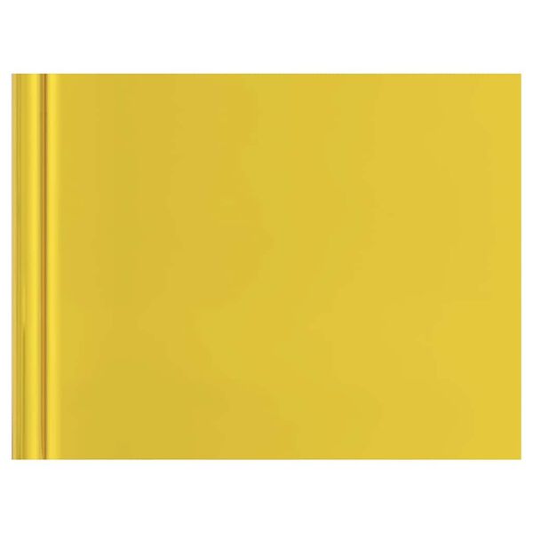 vidaXL Self-adhesive Furniture Film High Gloss Gold 196.9x35.4" PVC