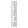 FMD Corner Shelf White Melamine-coated chipboard Medium Corner Shelf