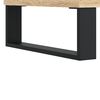 vidaXL TV Cabinet Sonoma Oak Engineered Wood, Metal