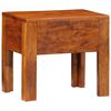 vidaXL Side Table with Drawer Brown 40 x 30 x 36 cm Solid Acacia wood