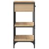 vidaXL Console Table Sonoma oak Engineered wood Medium Console Table