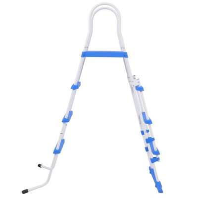 vidaXL Above-Ground Pool Safety Ladder with 3 Steps 48"