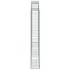 vidaXL Arched Gabion Basket 118.1x11.8x200/220" Galvanised Iron