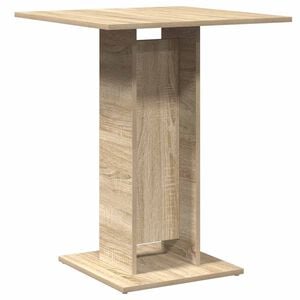 vidaXL Bistro Table Sonoma Oak Engineered Wood Small Durable