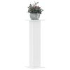vidaXL Plant Stand White Engineered wood Large Plant Stand Square