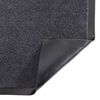 vidaXL Doormat Anthracite Polypropylene and PVC 15.7x23.6 in Non-slip