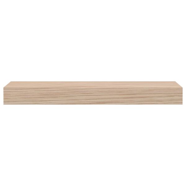 vidaXL Floating Shelf Set of 2 Oak