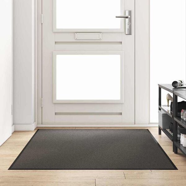 vidaXL Doormat Other Anthracite and Black 47.2" x 70.9