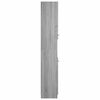 vidaXL Bathroom Cabinet Grey Sonoma Engineered Wood Tall