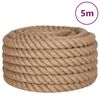 vidaXL Jute Rope 16.4 ' Long 1.42 " Thick