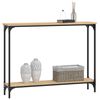 vidaXL Console Table Sonoma Oak 39.4"x8.9"x29.5" Engineered Wood