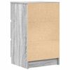 vidaXL Bedside Cabinet Grey Sonoma Engineered Wood Medium