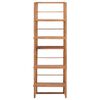 vidaXL Shelving Unit Natural teak Solid teak wood Medium